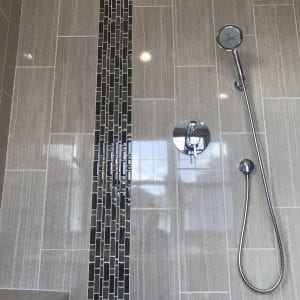 Master Bathroom Remodeling Schaumburg - new shower