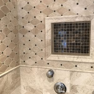 Shower Remodeling in Barrington new tile