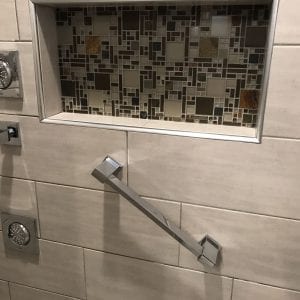 Bathroom remodeling in Bartlett - new shower