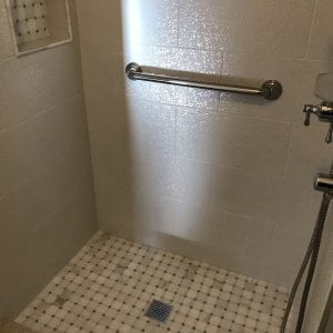 Shower remodeling in Schaumburg