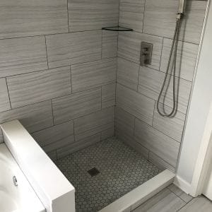 Bathroom Remodeling in Carpentersville - new shower and tile