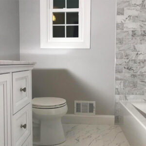 Bathroom remodeling project from the Northwest Chicago suburbs