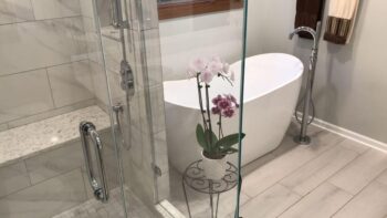 Bathroom Remodeling Iverness - freestanding tub and shower