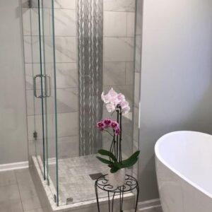 Bathroom Remodeling Iverness - new shower, flooring, decor