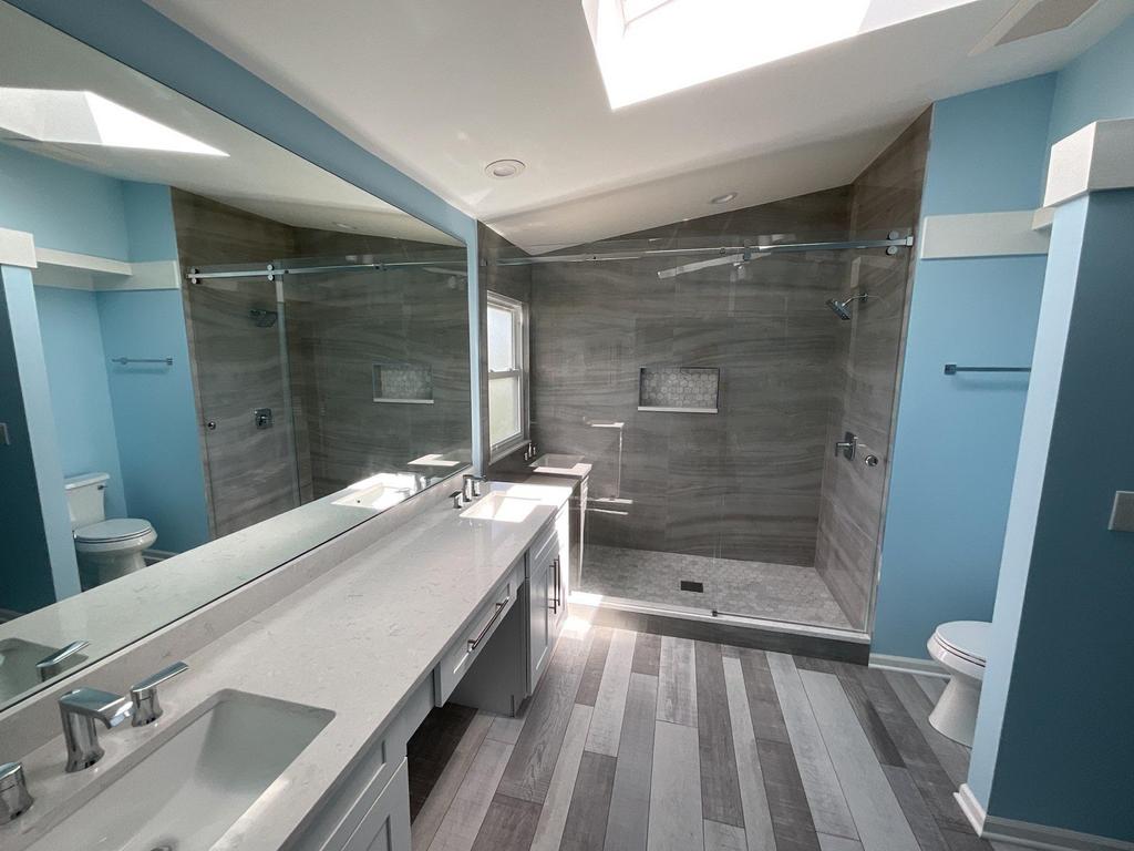 remodeled bathroom near Roselle IL