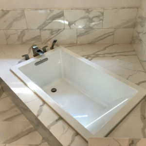 Bathroom Renovation Services in Schaumburg, new tub, sink, tile
