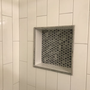 Shower tile