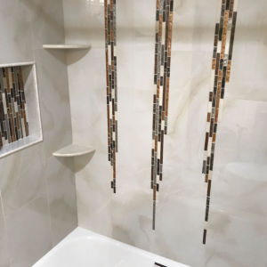 bathroom remodeling near Chicago - new tile