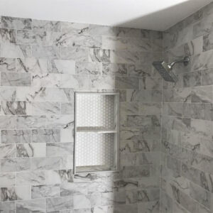 Bathroom remodel from the Northwest Chicago suburbs