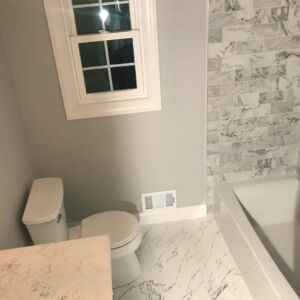 Bathroom remodel from the Northwest Chicago suburbs