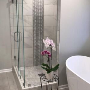 Bathroom Remodeling Iverness - new shower, flooring, decor