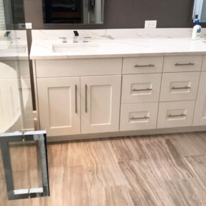 Elgin Bathroom Remodeling - Cabinets, Countertops, Fixtures, Flooring