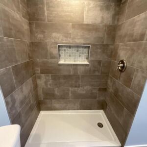 Bathroom remodeling in Itasca - new shower