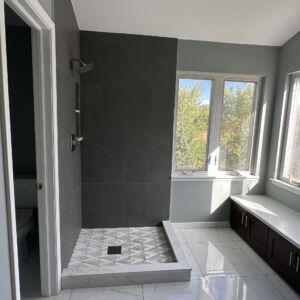 During Bathroom Remodel Bartlett Illinois